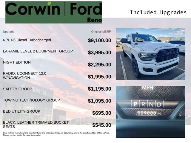 Used 2019 RAM 2500 Laramie AWD/4WD image 3