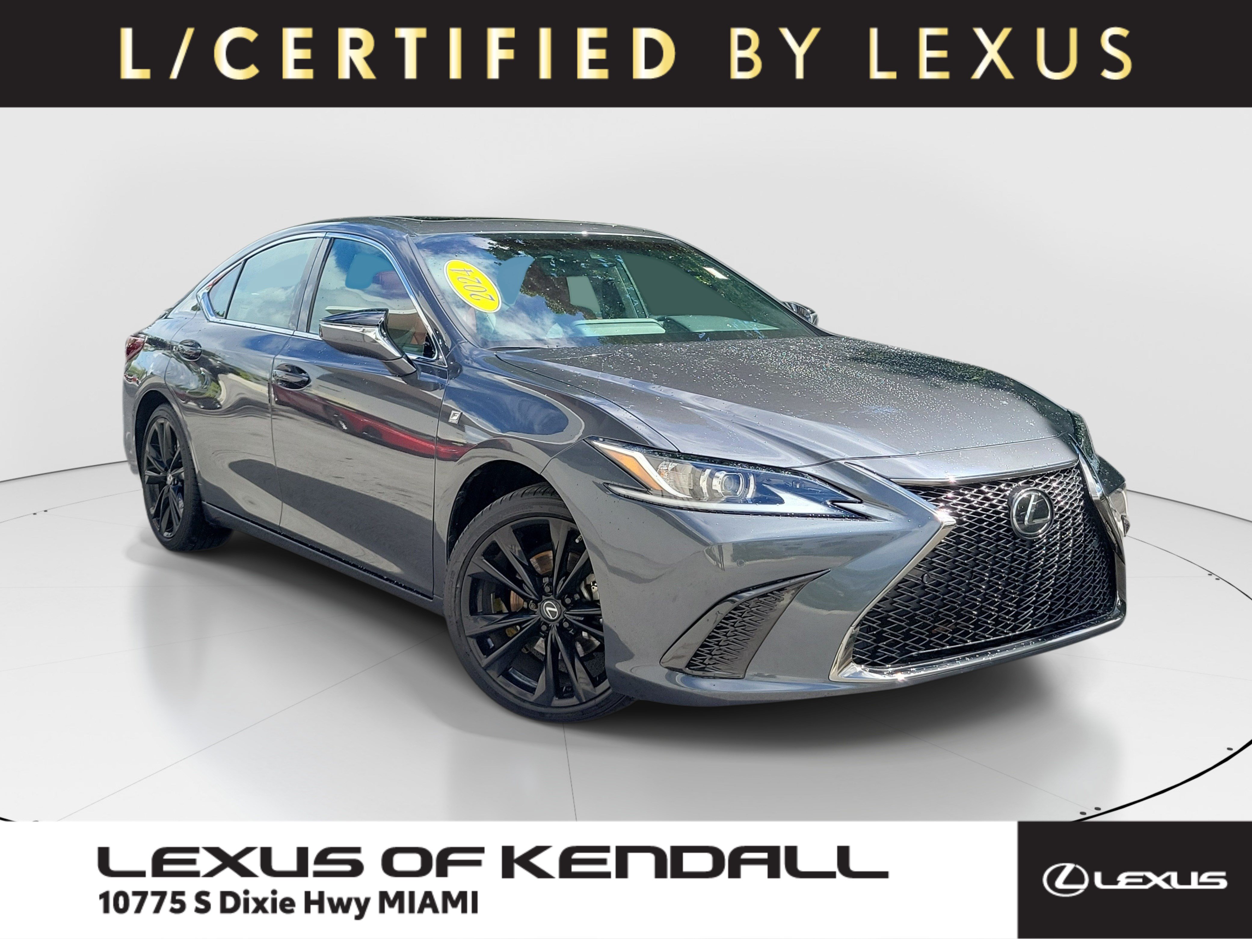 Certified 2024 Lexus ES 350 F Sport w/ Accessory Package (Z2) FWD image 1