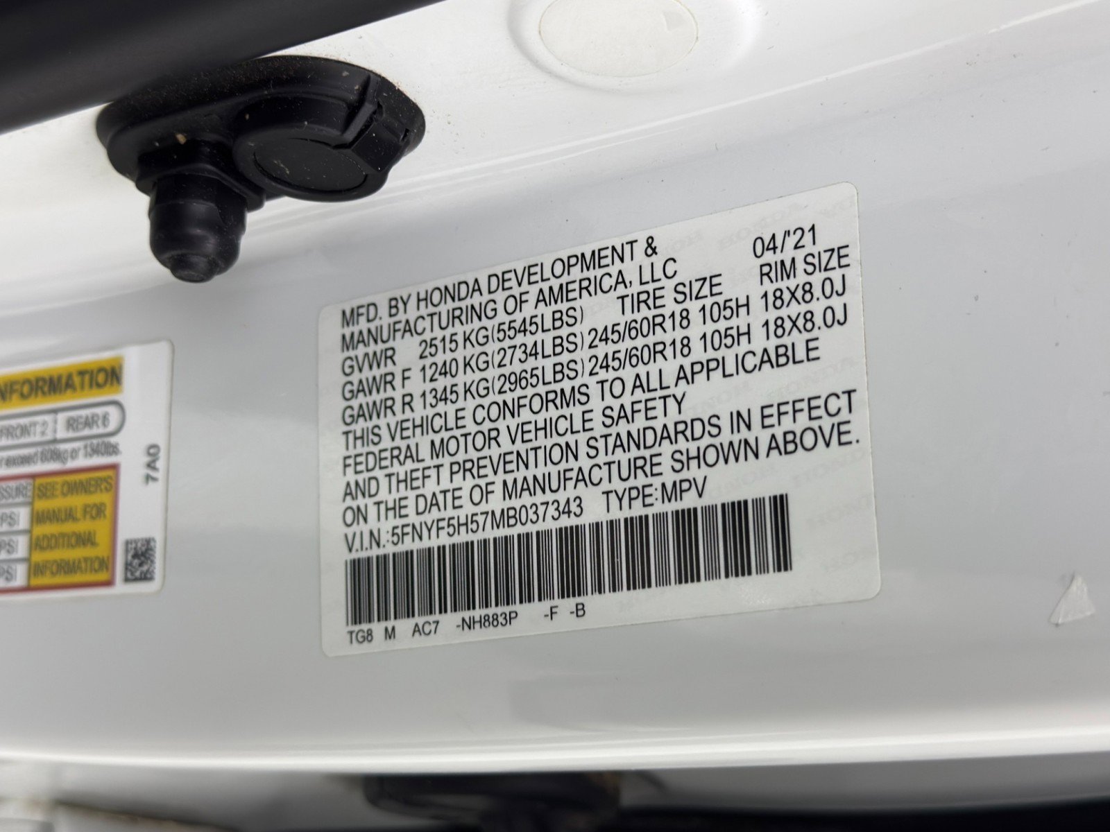 Used 2021 Honda Pilot EX-L image 46