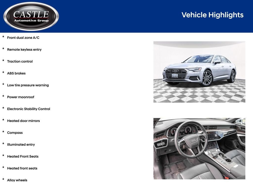 Used 2023 Audi A6 2.0T Premium w/ Convenience Package AWD/4WD image 4