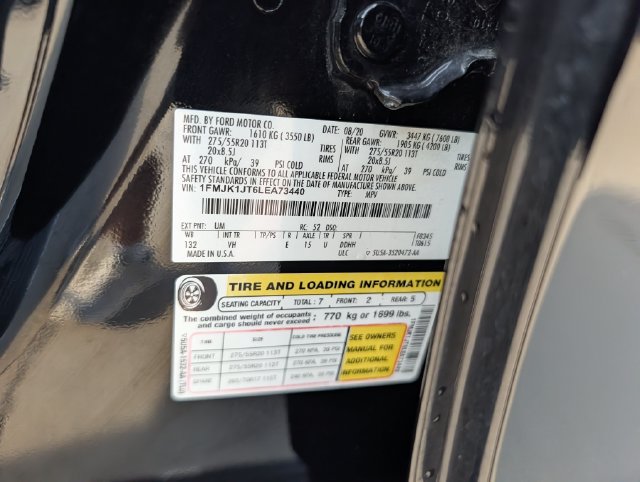 Used 2020 Ford Expedition Max XLT w/ Equipment Group 202A AWD/4WD image 40