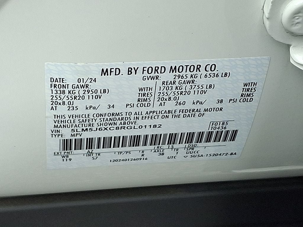 Certified 2024 Lincoln Aviator AWD w/ Premium Package image 29