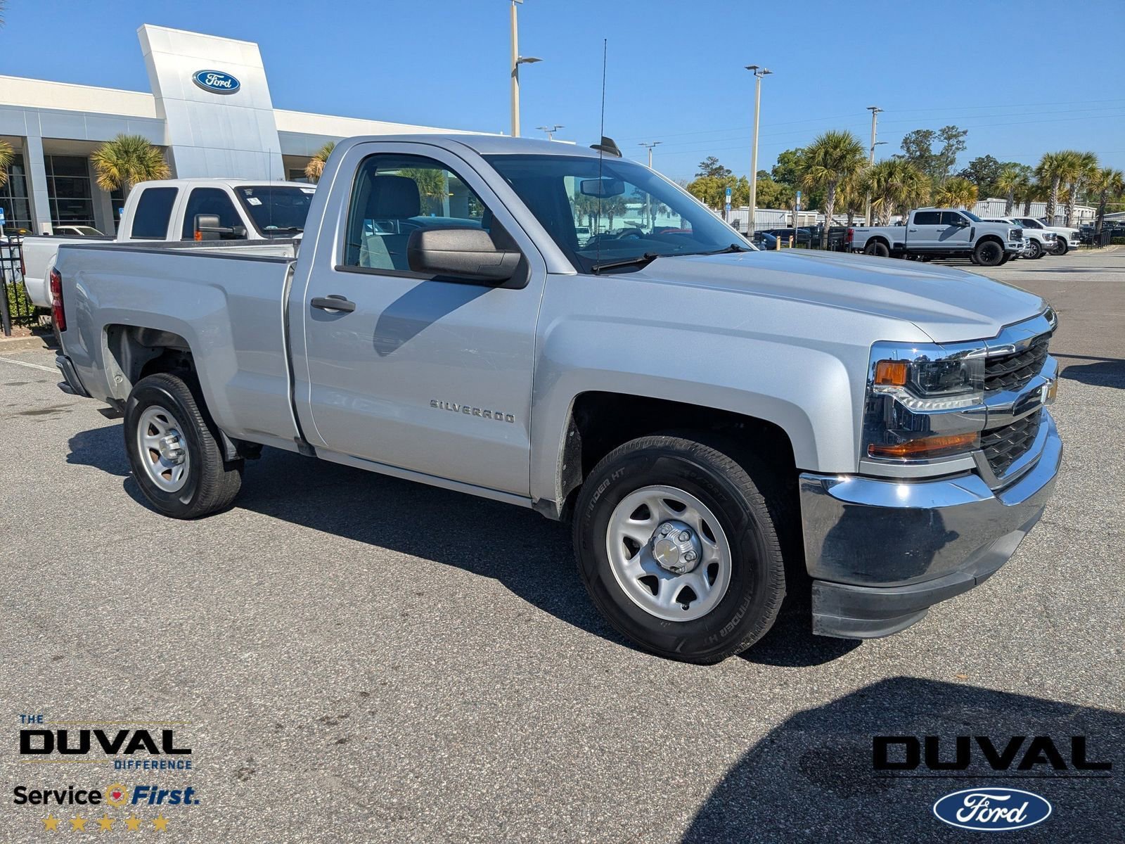 Used 2017 Chevrolet Silverado 1500 W/T w/ Chrome Bumper Package