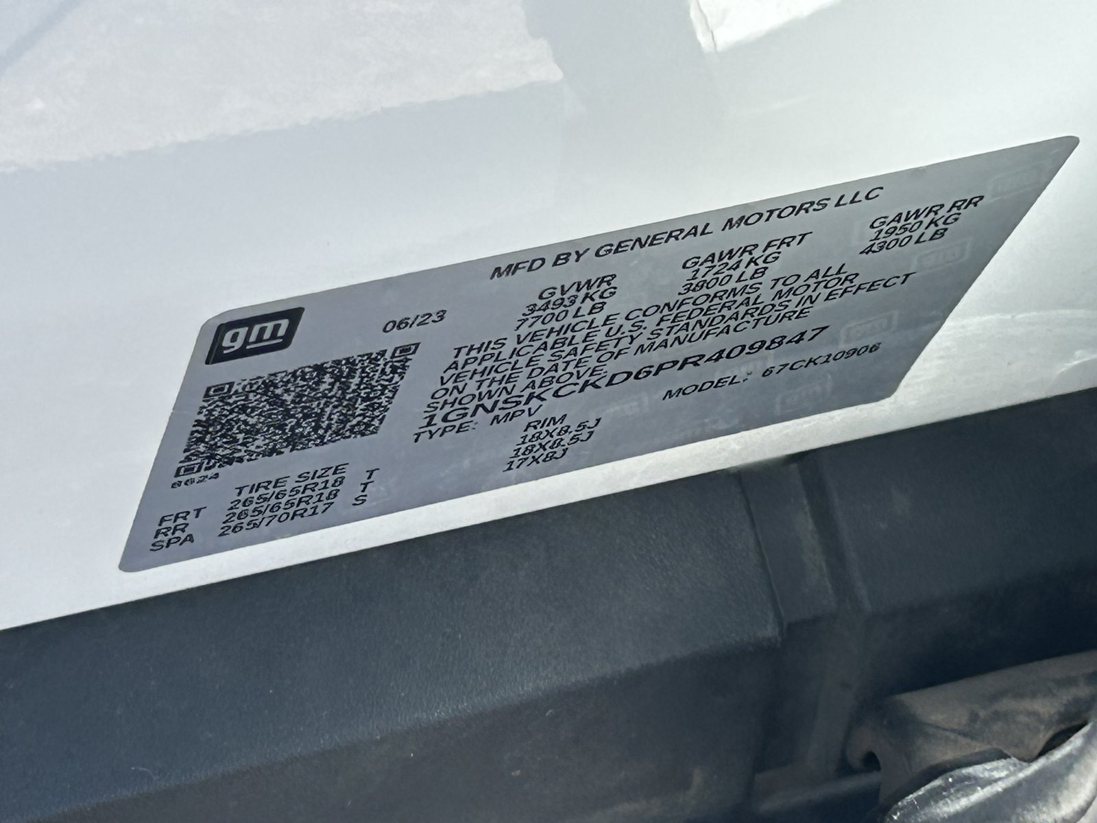 Certified 2023 Chevrolet Suburban LT AWD/4WD image 21