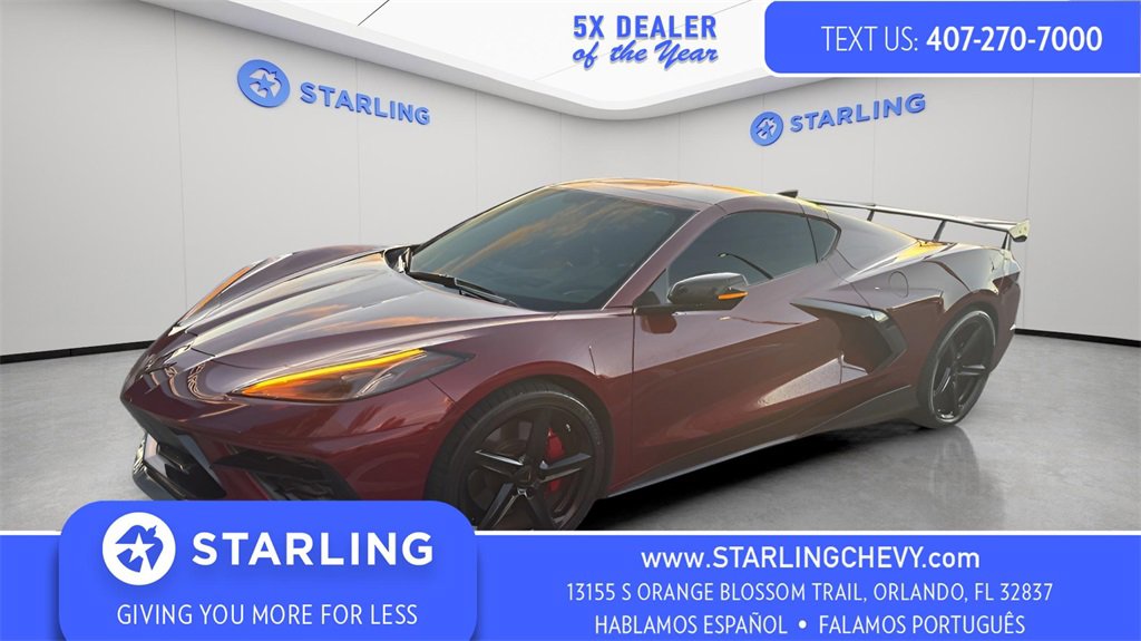 Used 2020 Chevrolet Corvette Stingray Preferred Cpe w/ 2LT Preferred Equipment Group