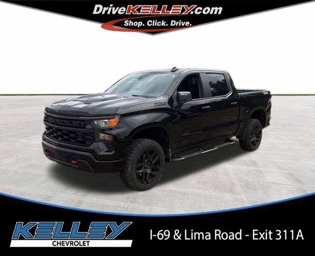Used 2024 Chevrolet Silverado 1500 Custom Trail Boss w/ LPO, Dark Essentials Package AWD/4WD image 1