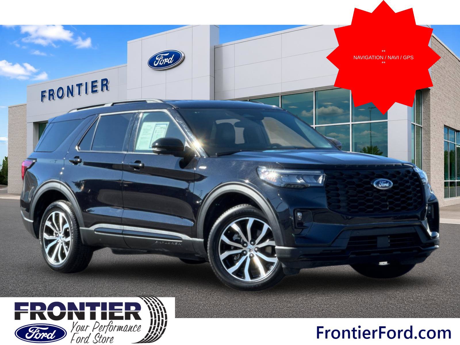 Certified 2025 Ford Explorer ST-Line AWD/4WD image 3