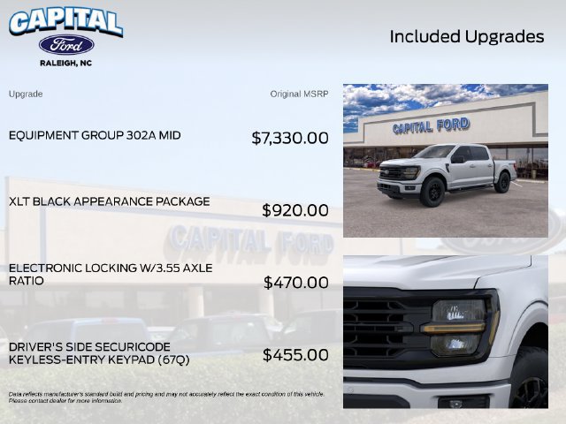 New 2026 Ford F150 XLT w/ Equipment Group 302A MID AWD/4WD image 5