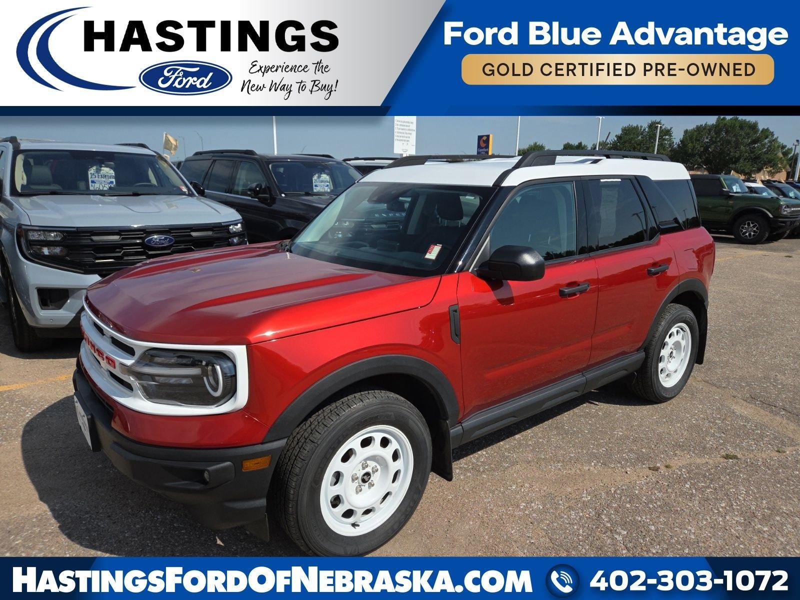 Certified 2024 Ford Bronco Sport Heritage w/ Heritage Convenience Package