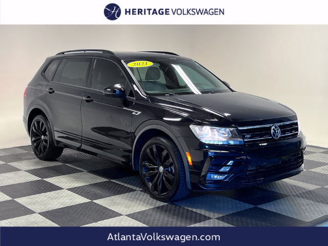 Certified 2021 Volkswagen Tiguan SE R-Line FWD image 1