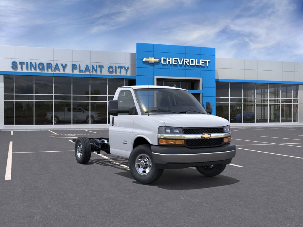 New 2025 Chevrolet Express 3500 w/ Power Convenience Package RWD image 1