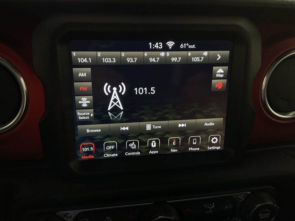 Used 2020 Jeep Wrangler Unlimited Rubicon w/ Uconnect 4C Nav & Sound Group AWD/4WD image 25