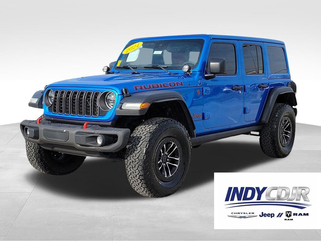 Used 2024 Jeep Wrangler Unlimited Rubicon w/ XTREMEE 35" Tire Package image 1