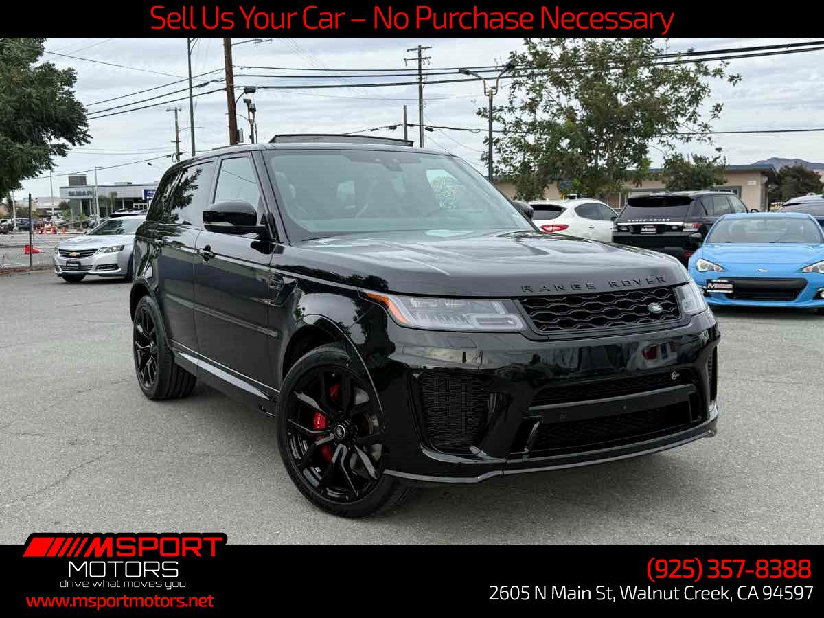 Used 2020 Land Rover Range Rover Sport SVR AWD/4WD image 1