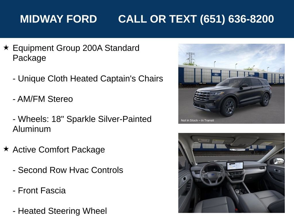 Used 2026 Ford Explorer Active w/ Active Comfort Package image 7