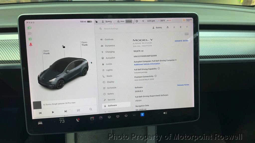 Used 2021 Tesla Model Y Long Range AWD/4WD image 25