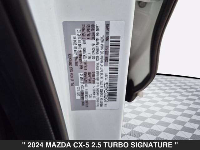 Certified 2024 MAZDA CX-5 Signature AWD/4WD image 38