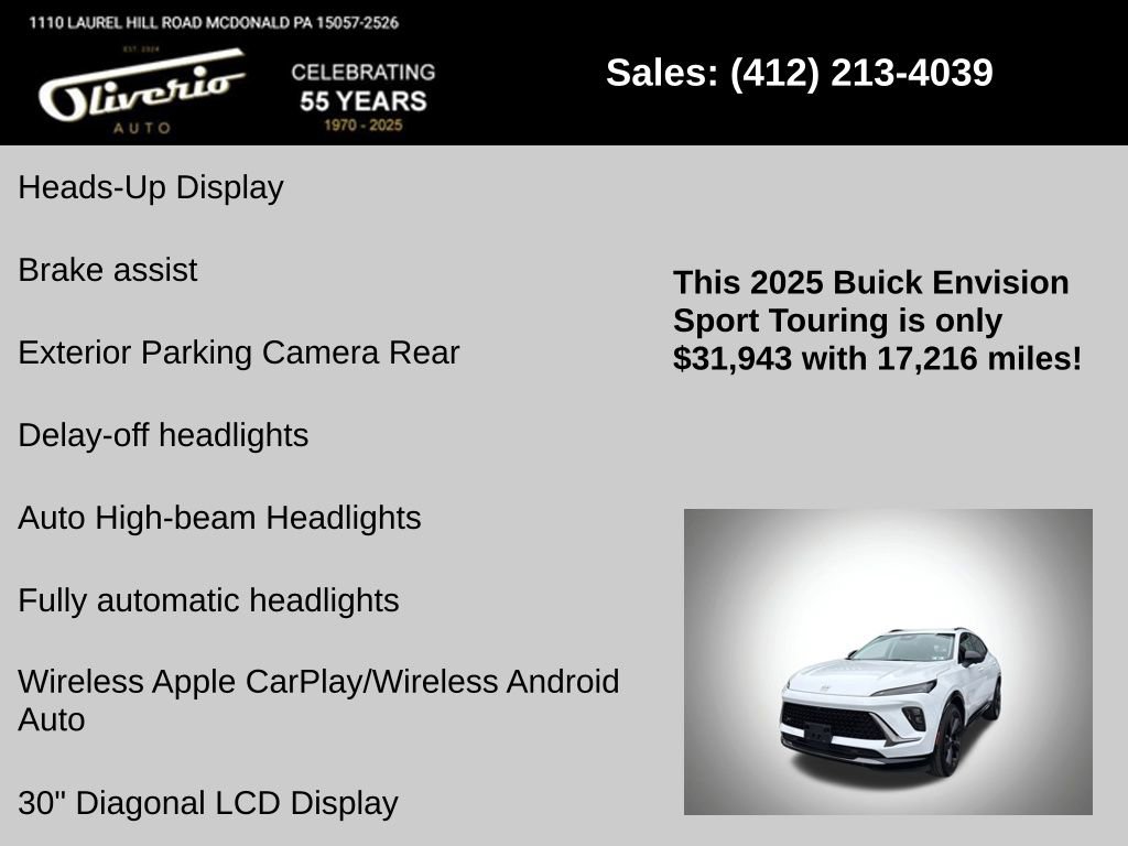 Used 2025 Buick Envision Sport Touring image 10