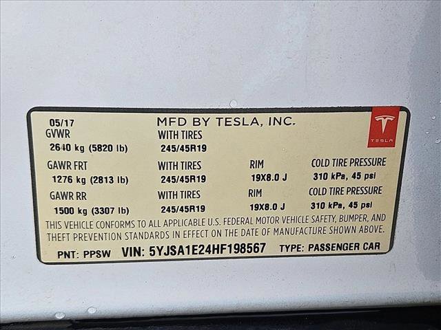 Used 2017 Tesla Model S 90D image 20