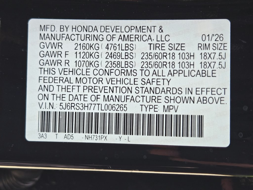 Certified 2026 Honda CR-V EX-L image 31