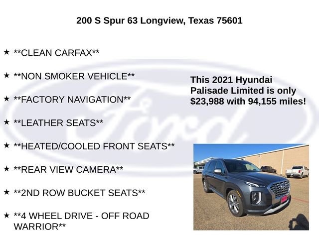 Used 2021 Hyundai Palisade Limited w/ Winter Package image 10