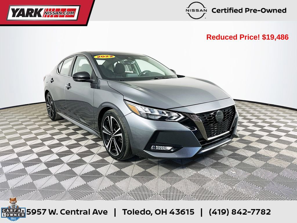 Certified 2022 Nissan Sentra SR w/ Electronics Package