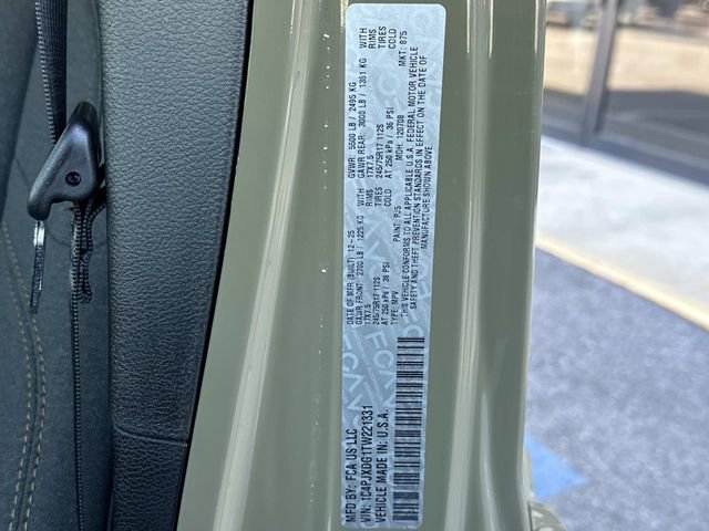 New 2026 Jeep Wrangler Sport S image 42