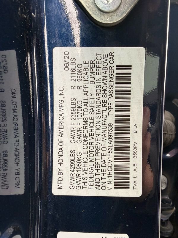 Used 2020 Honda Accord EX-L image 28