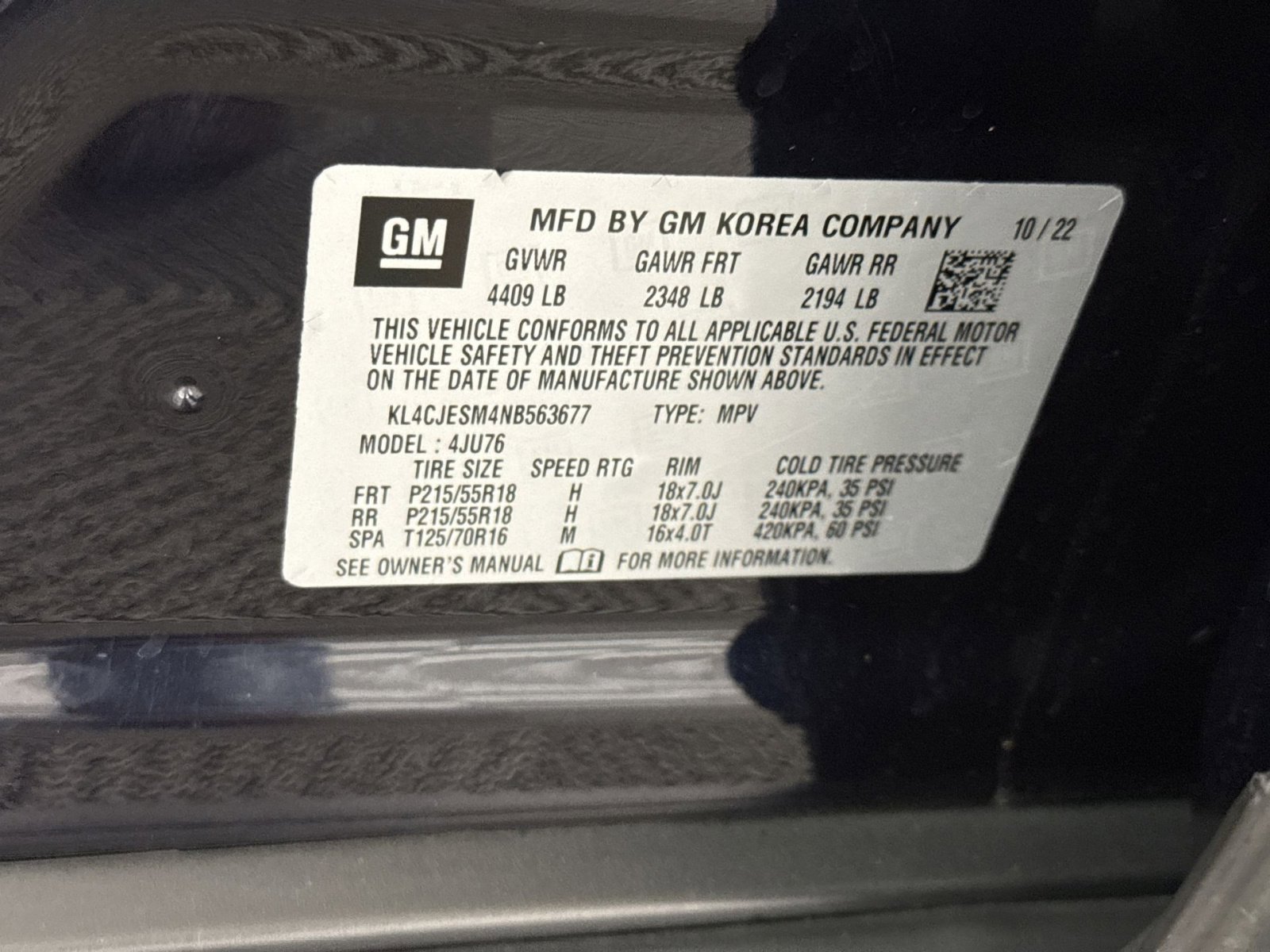 Used 2022 Buick Encore Preferred w/ Safety Package AWD/4WD image 27