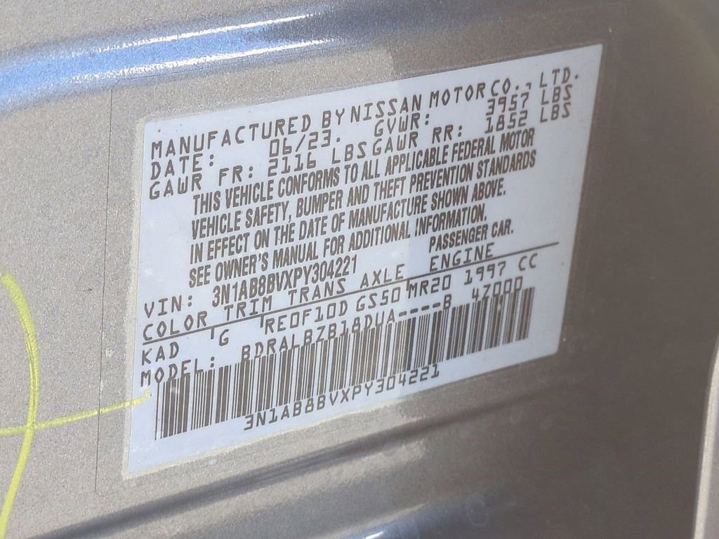 Certified 2023 Nissan Sentra S image 28