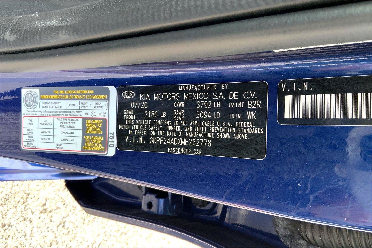 Used 2021 Kia Forte LXS FWD image 29