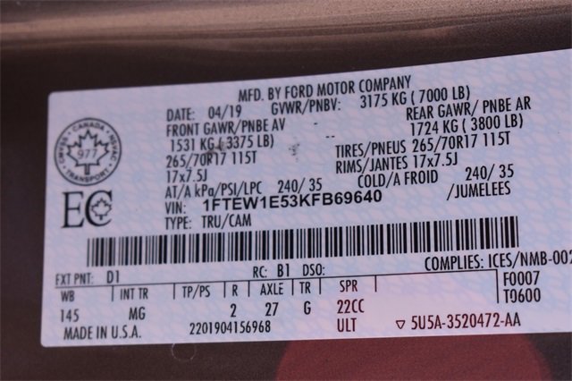 Used 2019 Ford F150 XLT image 35