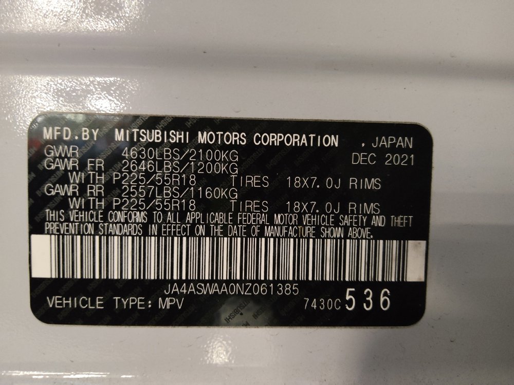 Used 2022 Mitsubishi Eclipse Cross SE FWD image 33