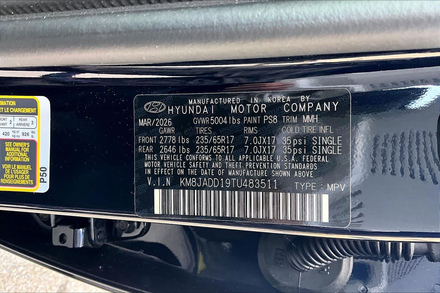 New 2026 Hyundai Tucson Blue SE AWD/4WD image 14