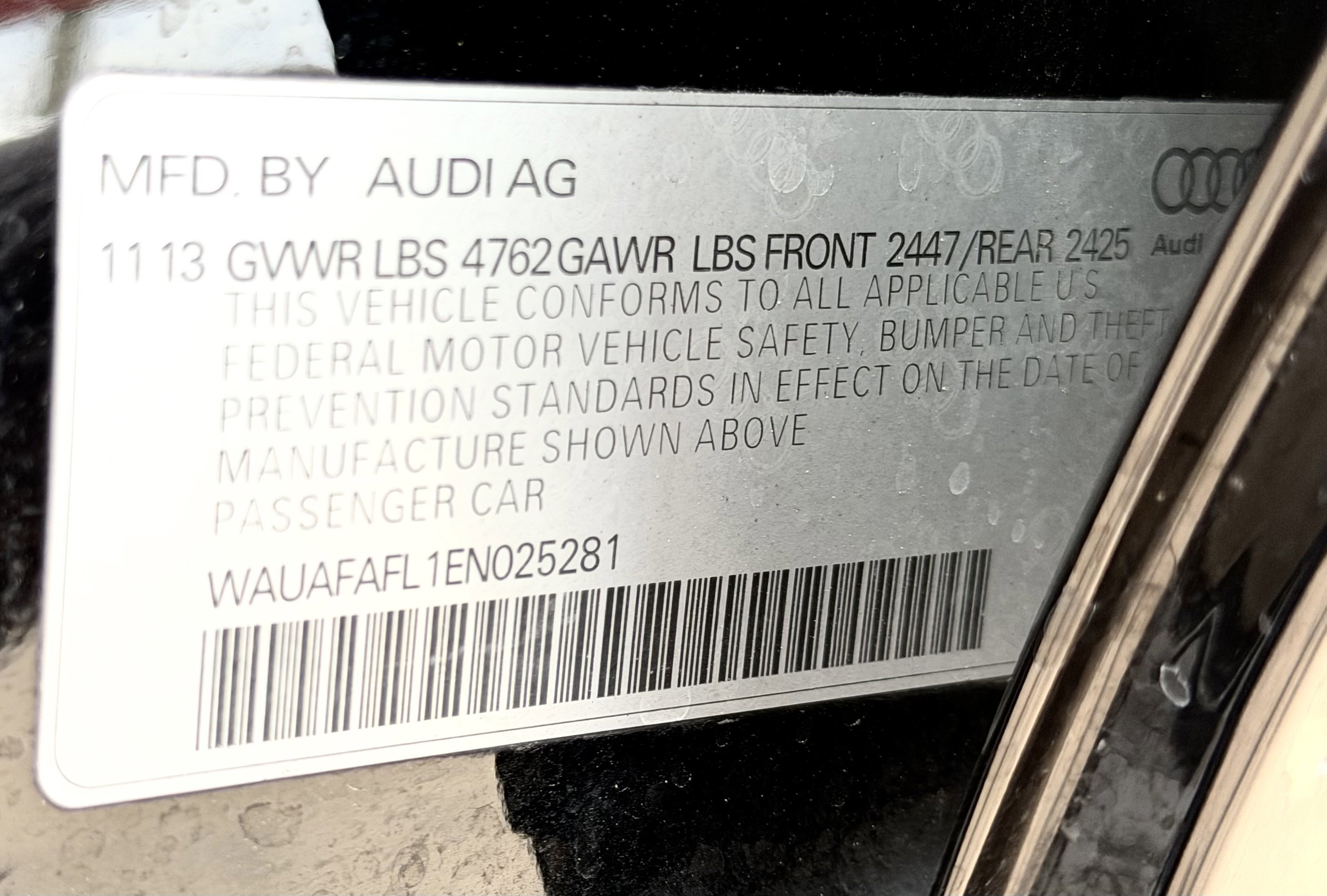 Used 2014 Audi A4 2.0T Premium w/ S Line Style Package FWD image 33