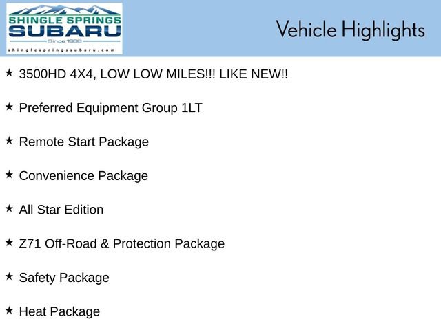 Used 2025 Chevrolet Silverado 3500 LT w/ All Star Edition AWD/4WD image 44