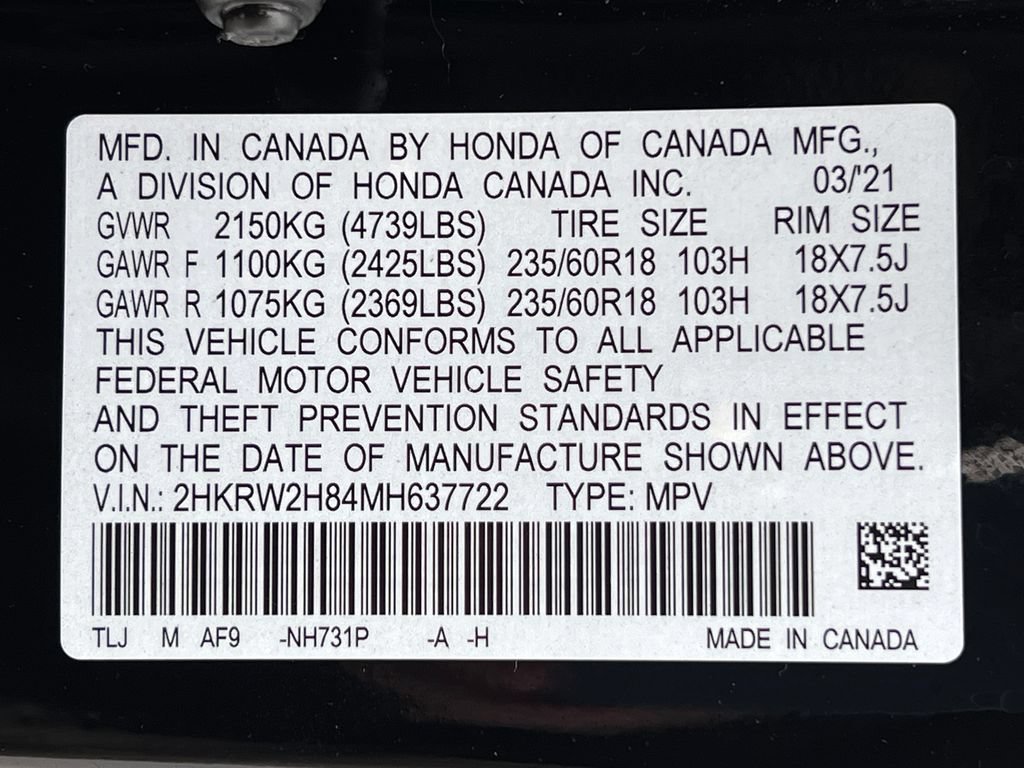 Used 2021 Honda CR-V EX-L image 24