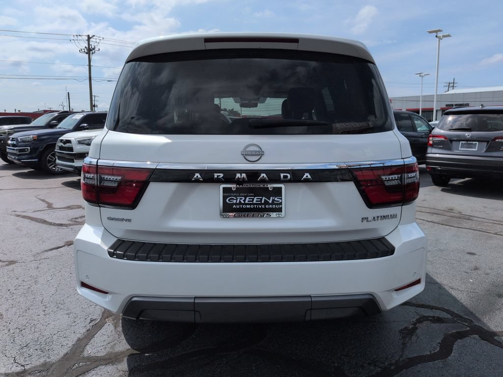 Used 2024 Nissan Armada Platinum w/ Captain's Chairs Package AWD/4WD image 4