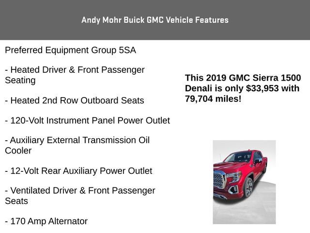 Used 2019 GMC Sierra 1500 Denali w/ Technology Package image 16