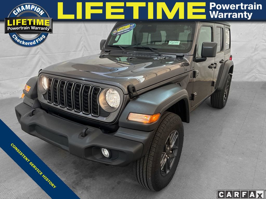 Used 2025 Jeep Wrangler Sport S AWD/4WD image 1