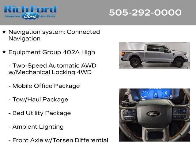 Certified 2025 Ford F150 Tremor w/ Equipment Group 402A High AWD/4WD image 11