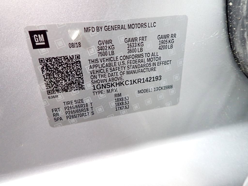 Used 2019 Chevrolet Suburban LT AWD/4WD image 49