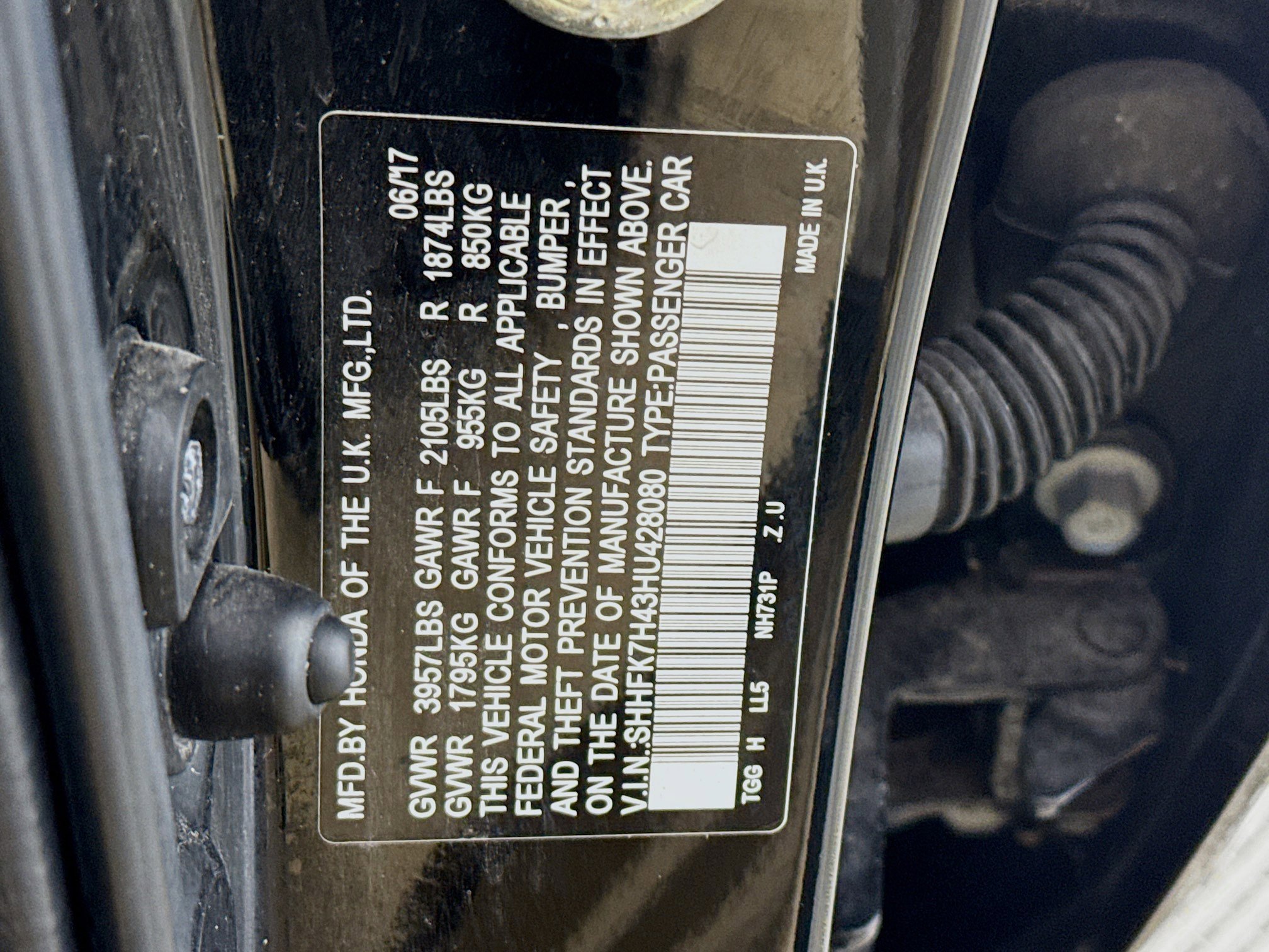 Used 2017 Honda Civic Sport image 39