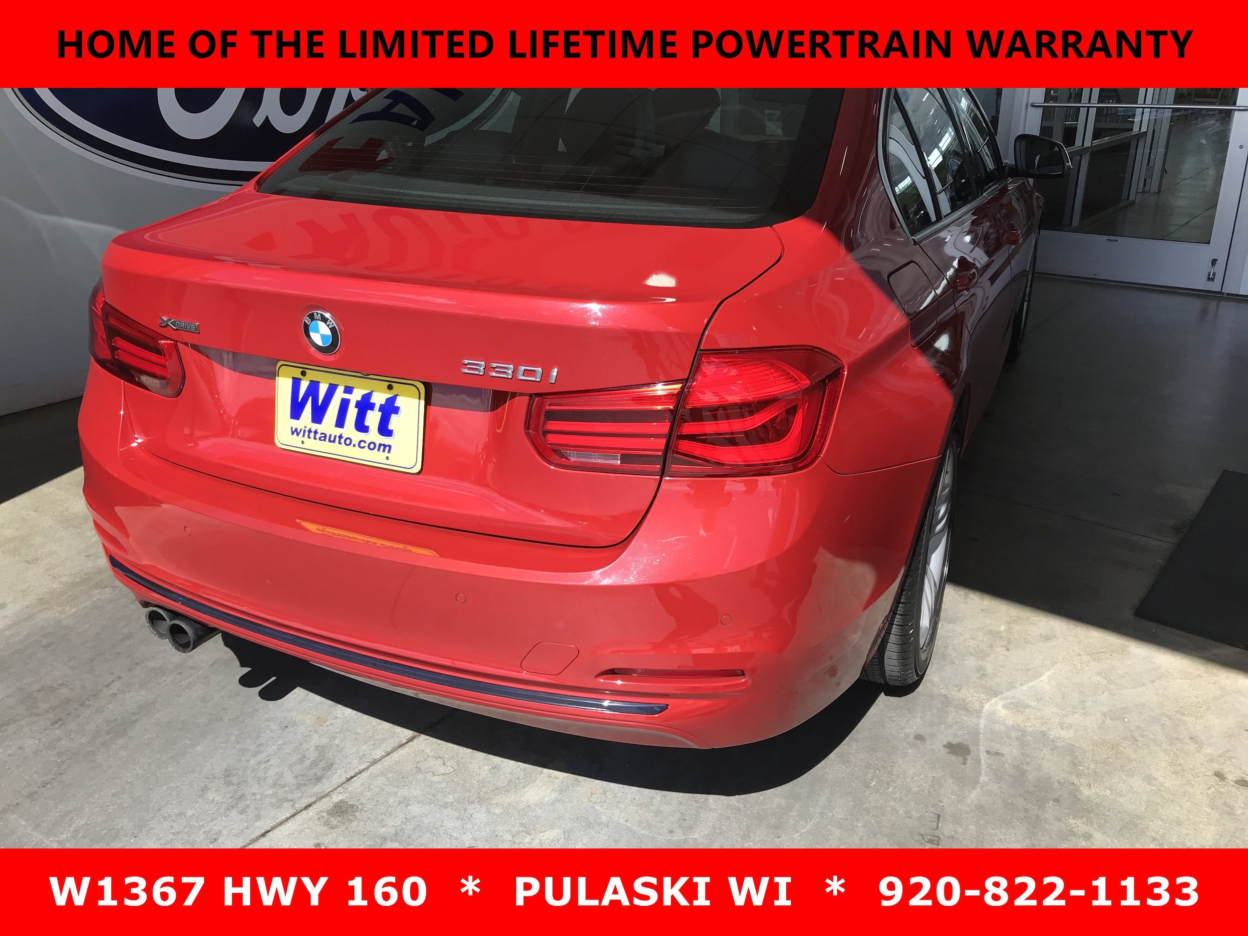 Used 2017 BMW 330i xDrive Sedan AWD/4WD image 4