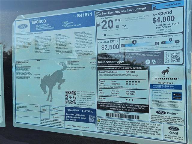 New 2026 Ford Bronco 2-Door AWD/4WD image 18