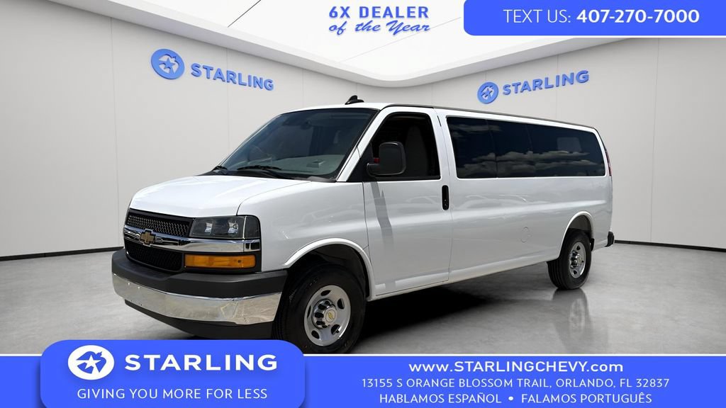Certified 2025 Chevrolet Express 3500 LT w/ LT Preferred Equipment Group RWD image 1