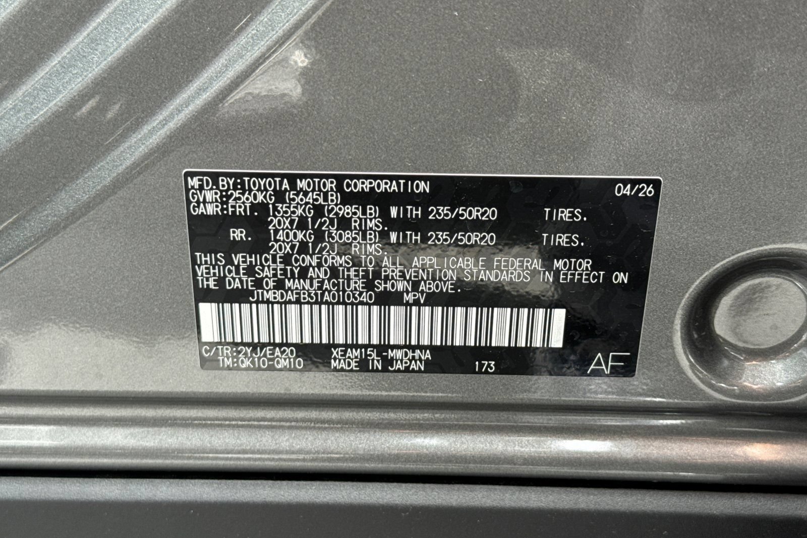 New 2026 Toyota bZ AWD/4WD image 34