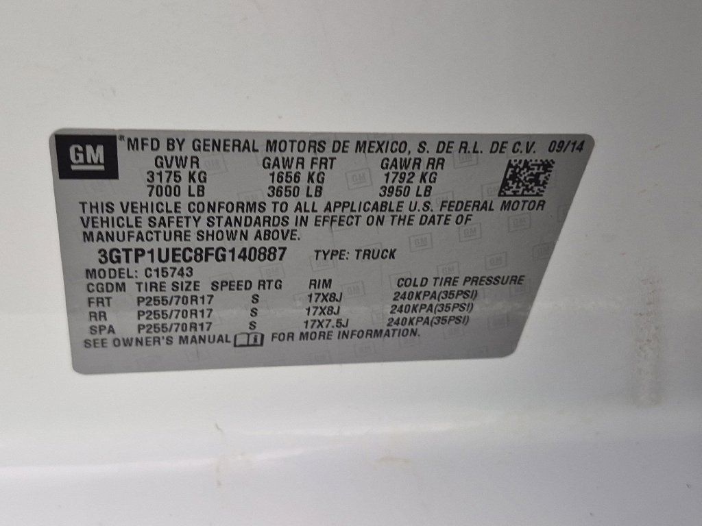 Certified 2015 GMC Sierra 1500 SLE w/ SLE Value Package RWD image 39