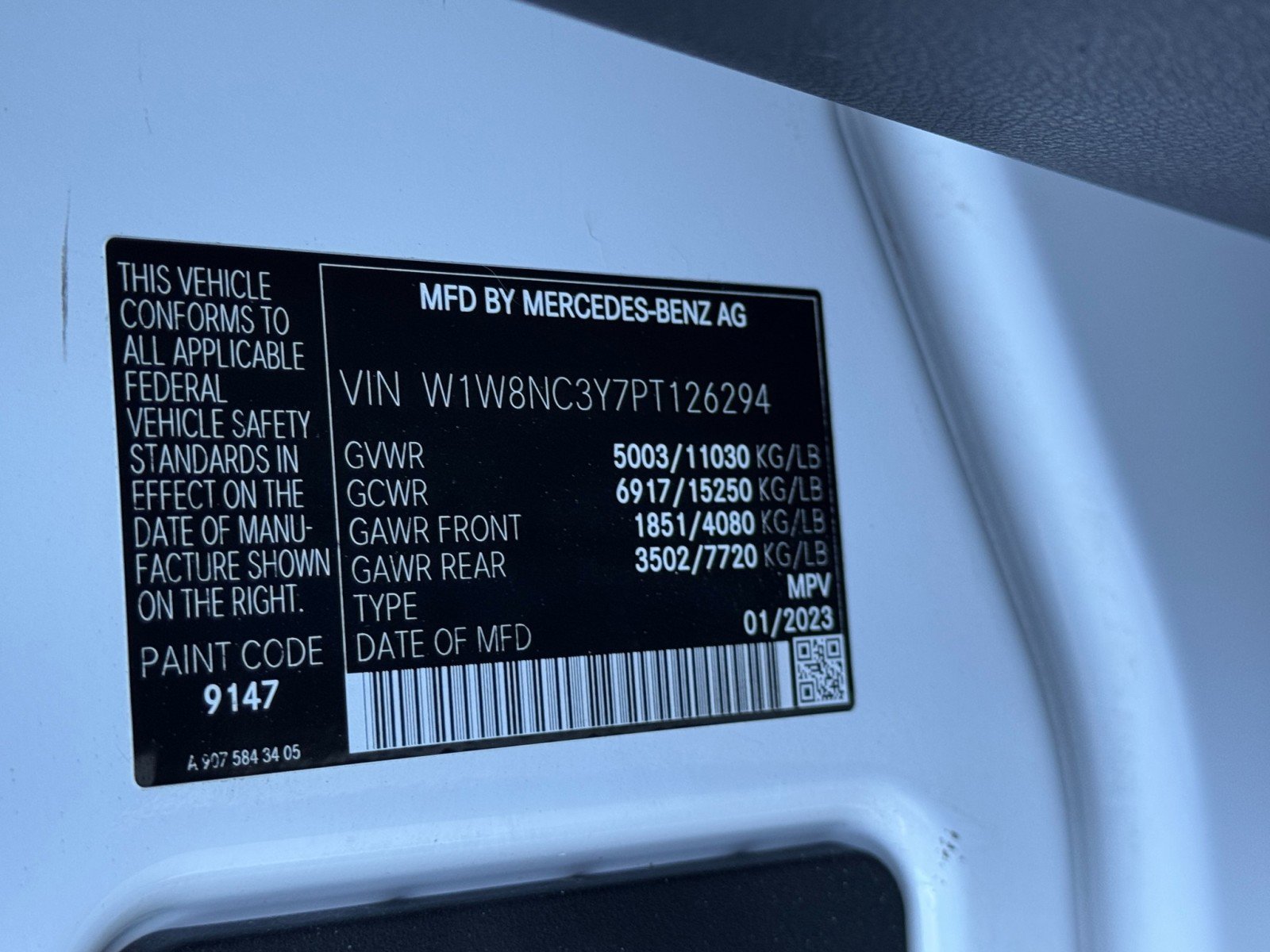 Used 2023 Mercedes-Benz Sprinter 3500 w/ Acoustic Package image 35