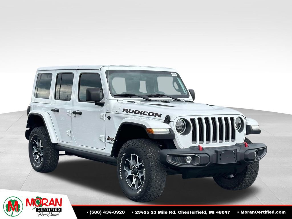 Used 2022 Jeep Wrangler Unlimited Rubicon w/ LED Lighting Group AWD/4WD image 7